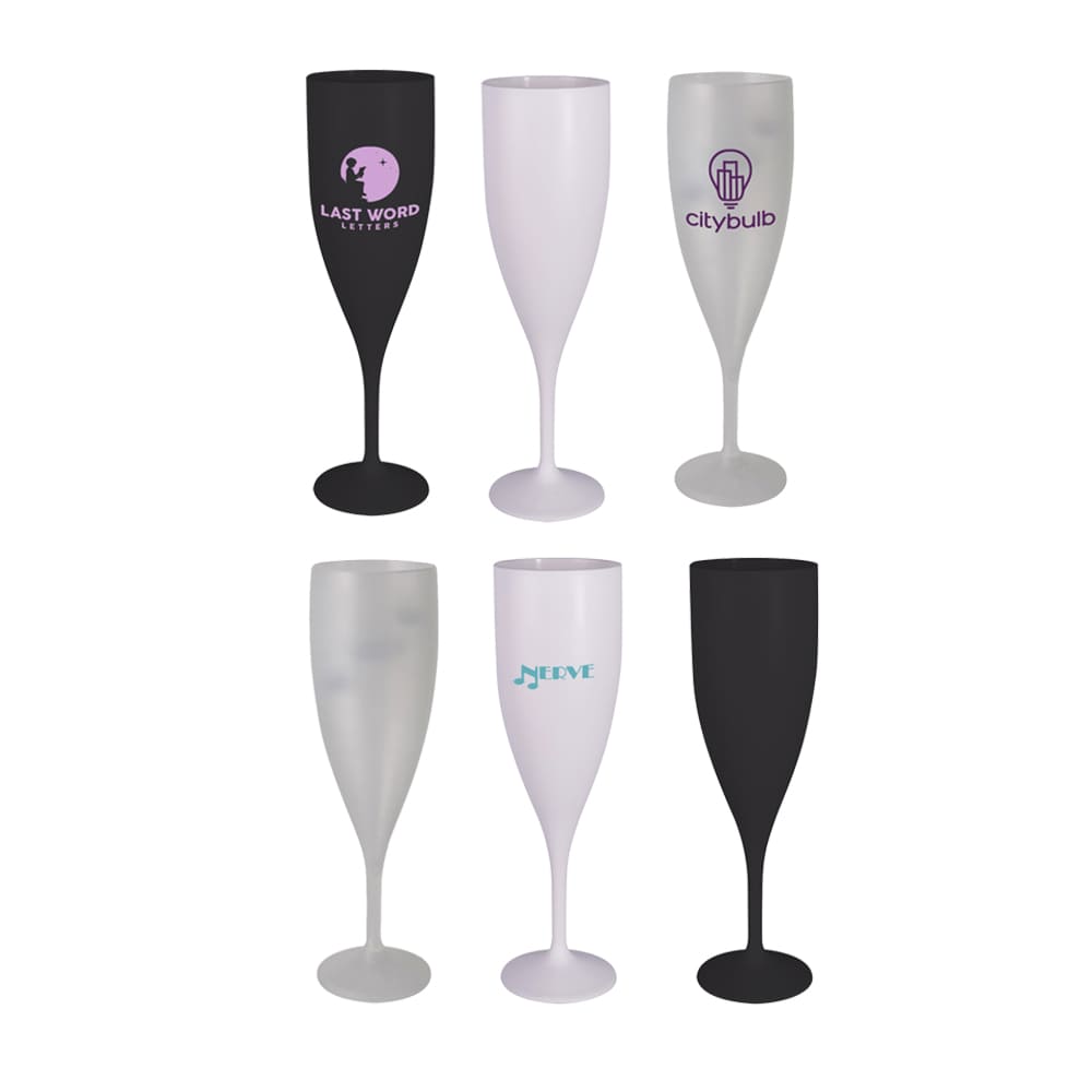 Pesonalized reusable 15 cl champagne cup