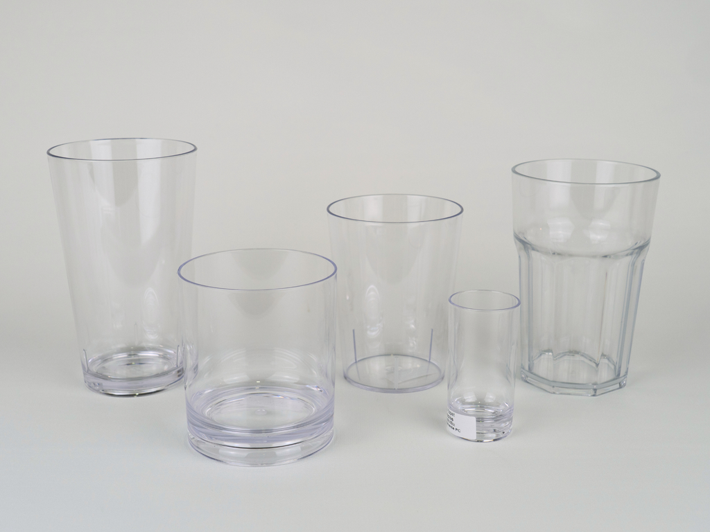 Bicchieri di plastica riutilizzabili in PC di alta qualità