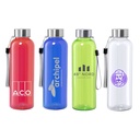 Colored bottle in rPET, recycled PET LILI 600ml