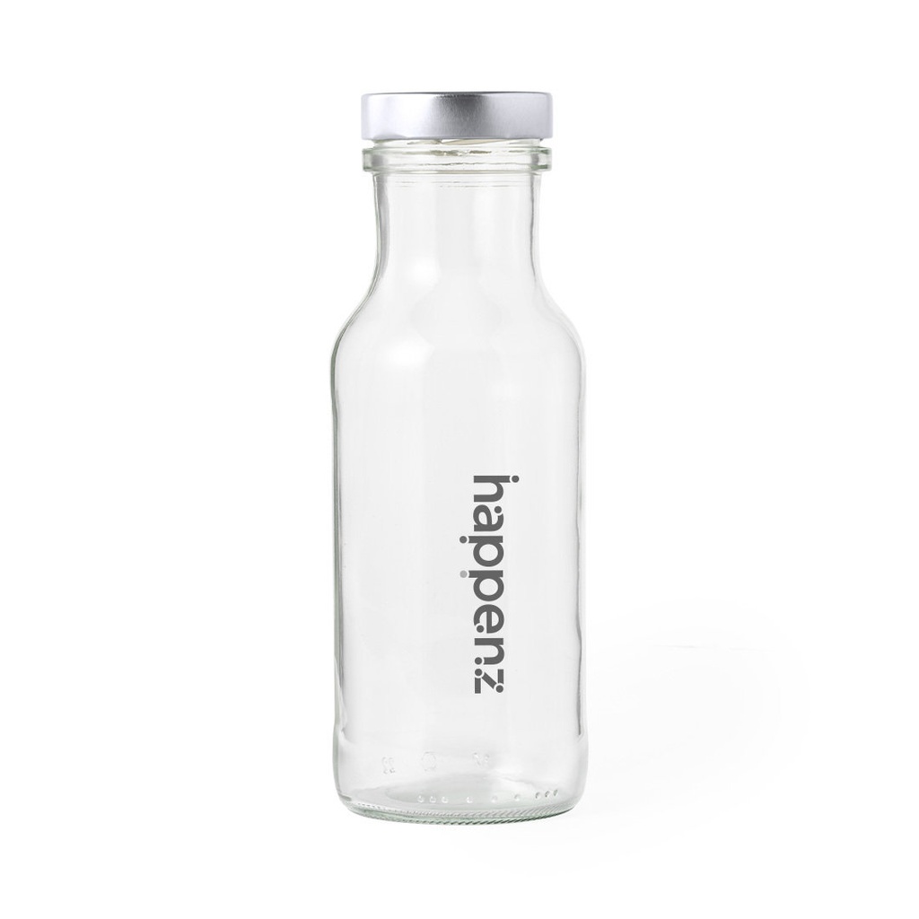 785ml DINA Glass bottle with silver screw cap