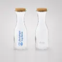 Glass bottle with cork cap ROPER 1 l.