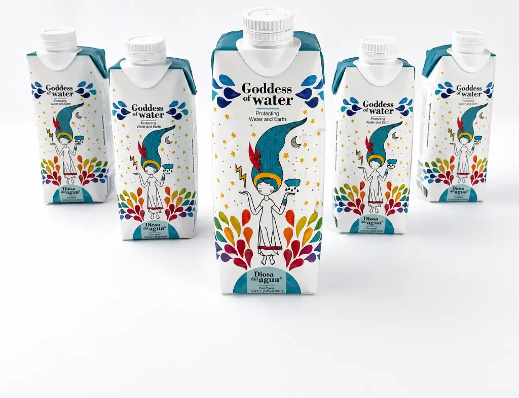 Goddess of Water,  carton water