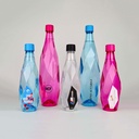 Botella de agua de plástico de colores personalizada Healsi. 