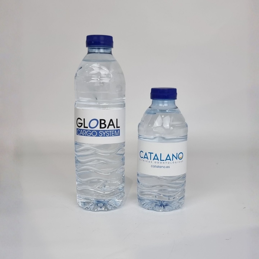 Botella de agua Classic en PET 