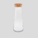 Botella de cristal con tapón de corcho ROPER NEW de 1 l.